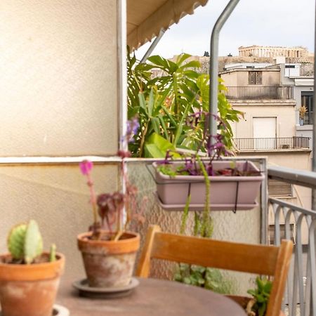 Mosaics Central Studio Apartm With Acropolis View Athen Eksteriør bilde