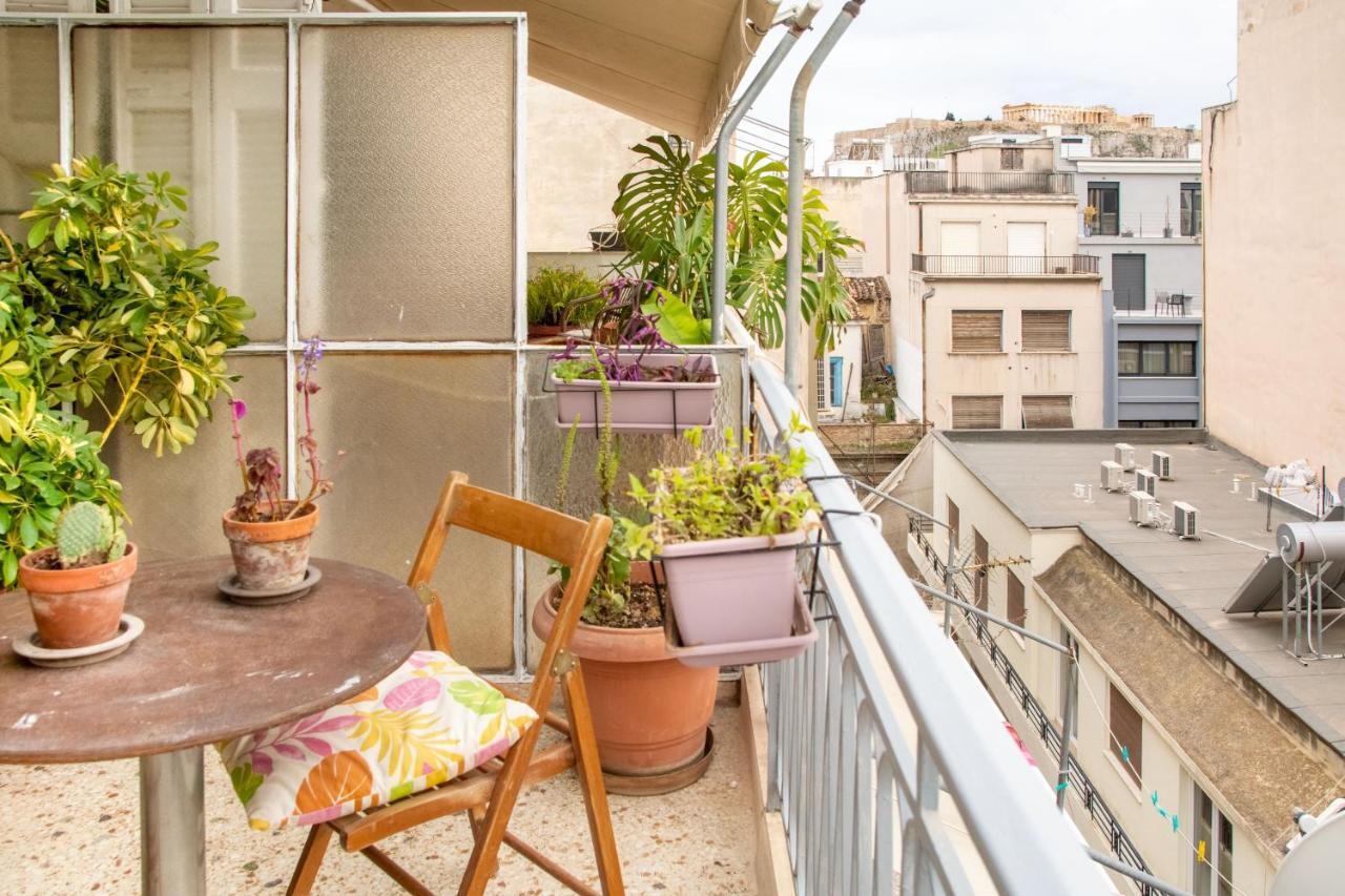 Mosaics Central Studio Apartm With Acropolis View Athen Eksteriør bilde