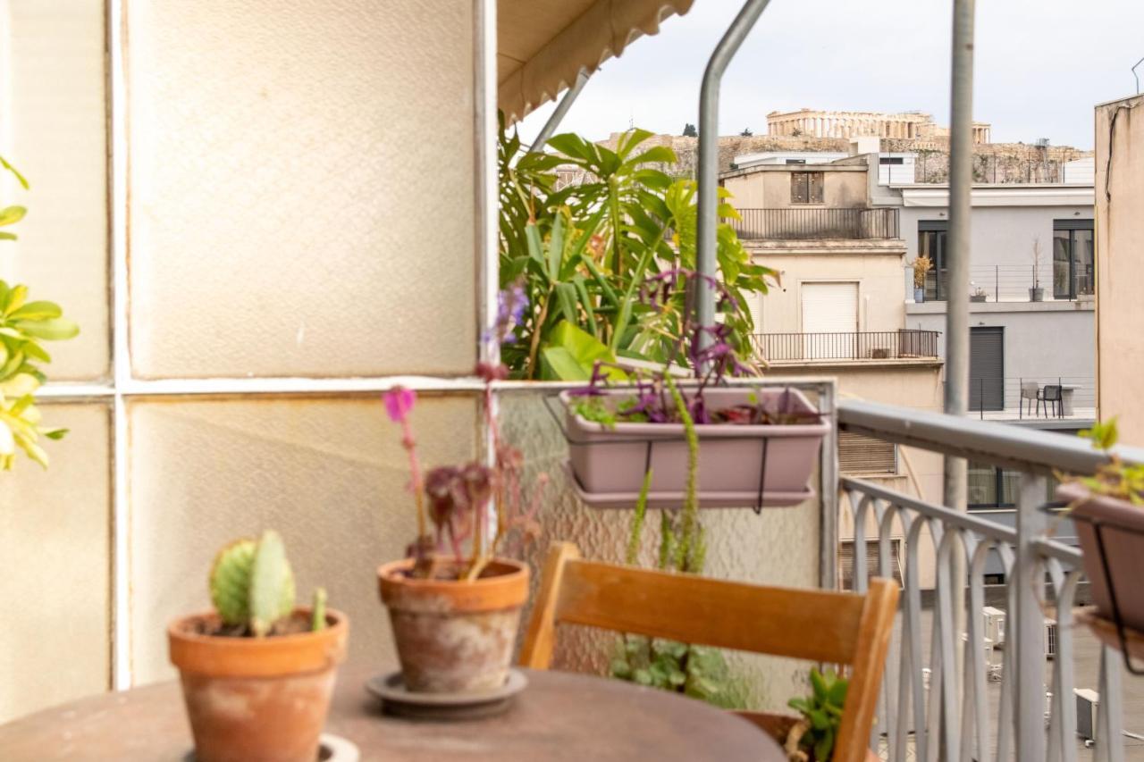 Mosaics Central Studio Apartm With Acropolis View Athen Eksteriør bilde