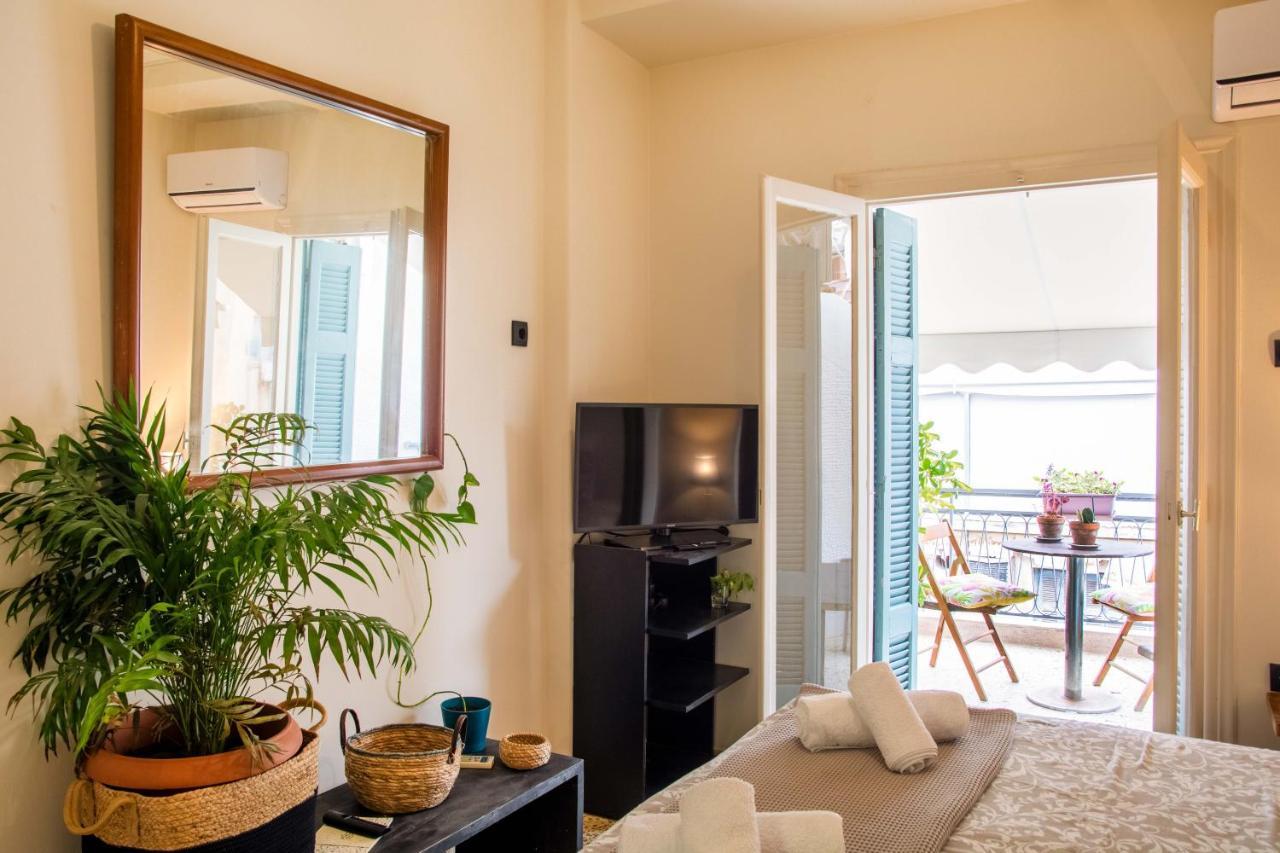 Mosaics Central Studio Apartm With Acropolis View Athen Eksteriør bilde